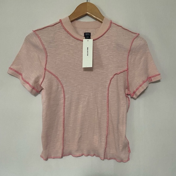 Urban Outfitters Tops - Urban Outfitters NWT Katie exposed seam baby tee size L